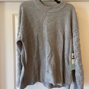 NWT Cece from Nordstrom Women’s Grey knit sweater